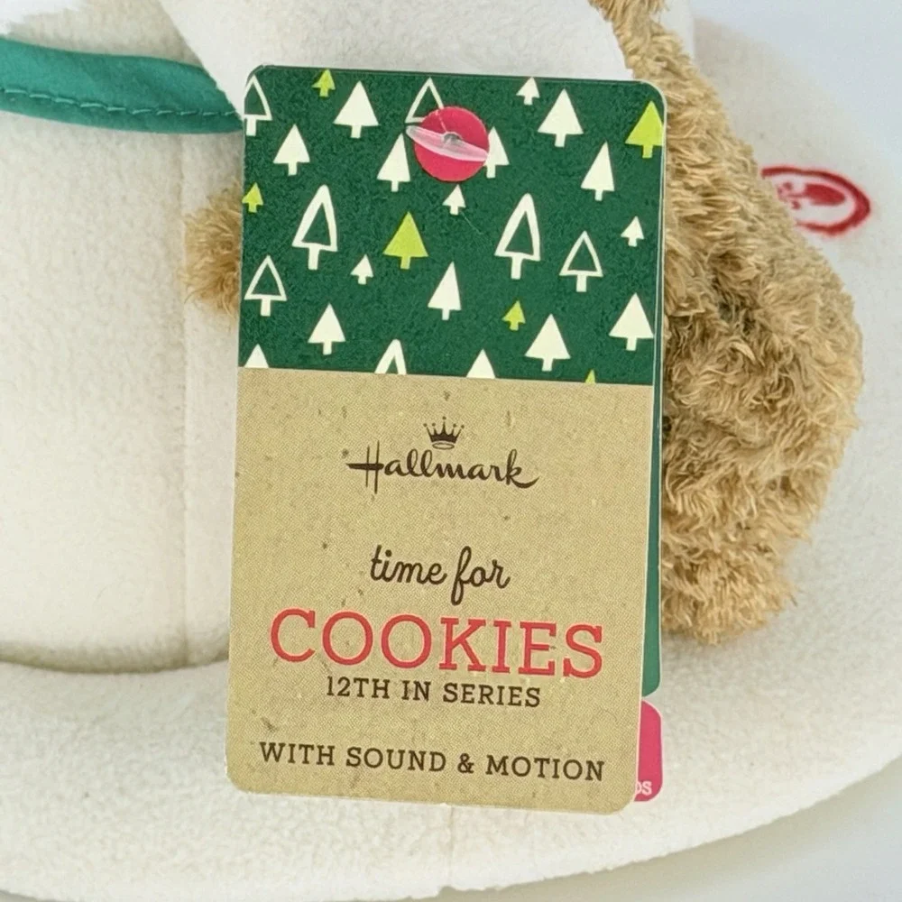 Hallmark Jingle Pals Time for Cookies 2015 Snowman Plush Animated Music‎ NWT